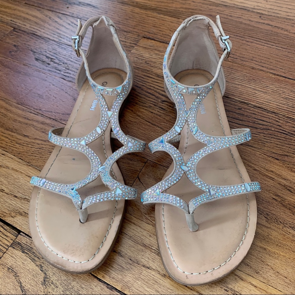 Gianni Bini Rhinestone Sandals